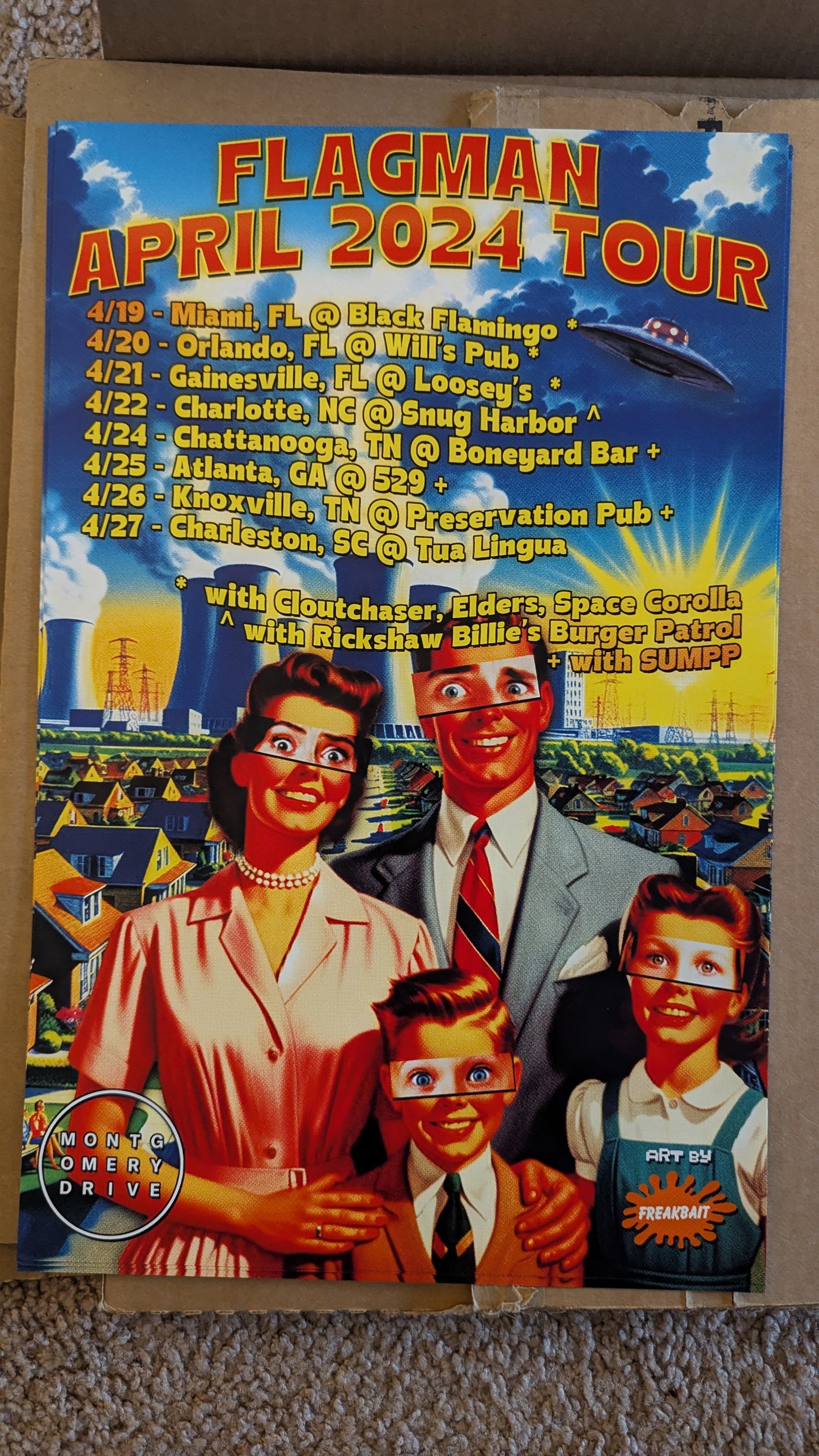 April 2024 Tour Poster