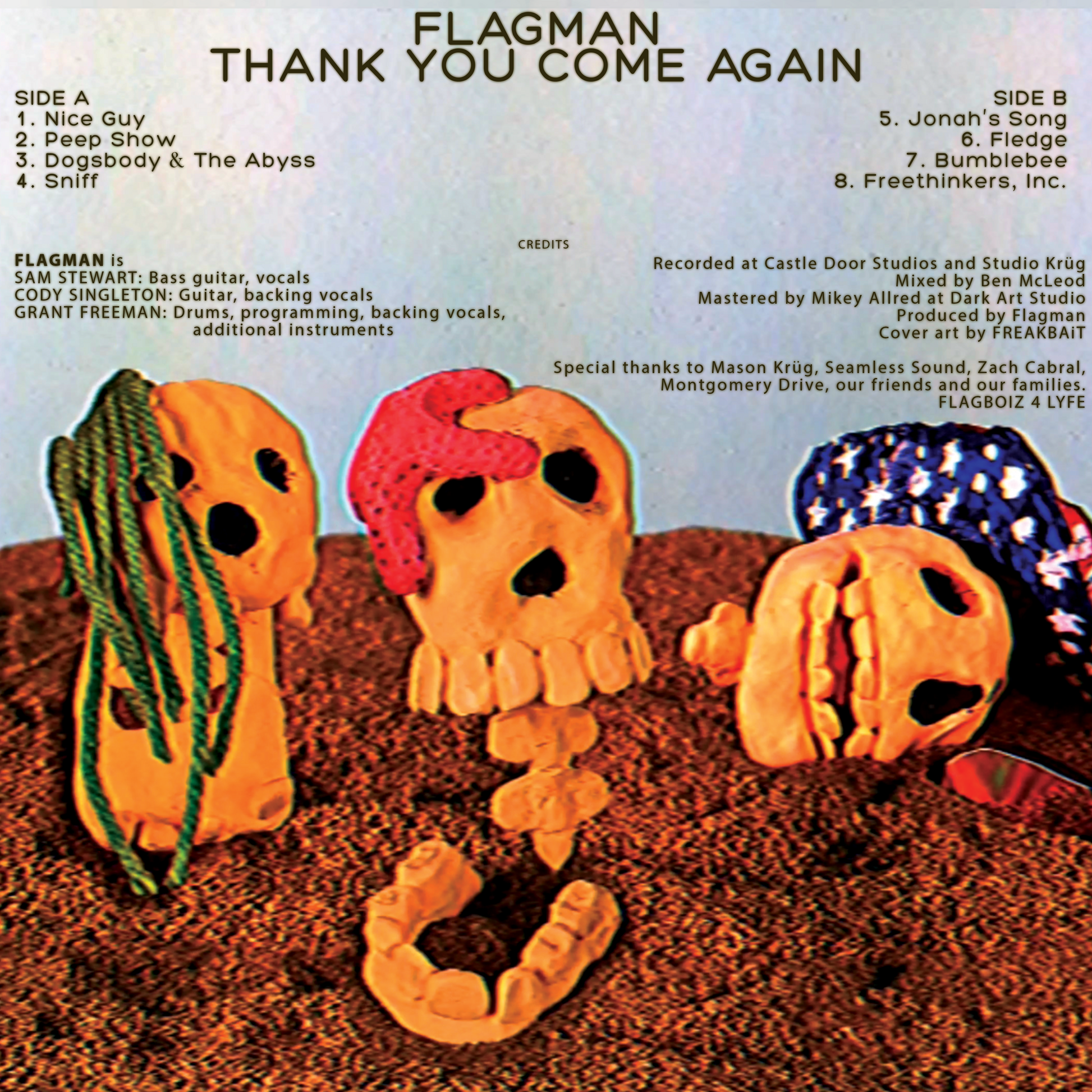 Thank You, Come Again CD – Flagmanband Thank You, Come Again CD – Flagmanband